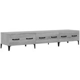 TV omarica siva sonoma 150x34,5x30 cm konstruiran les, (20731133) | Shoptok.si