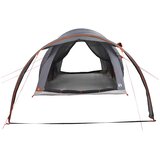  Tunelski šator s krovom Siva i narančasta 370 x 275 x 210 cm | shoptok.hr