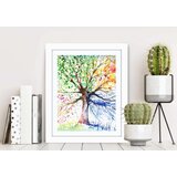 Wallity BCT-004 multicolor decorative framed mdf painting Cene