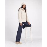 JDY VITA CORD SHORT HOOD PUFFER Bež Slike