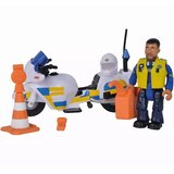Simba Gasilski Sam: Policijski motocikel s figurico Malcolm | Shoptok.si