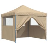 Šator za svadbe - šator za zabave Bež 292 x 292 x 315 cm Oxford tkanina | shoptok.hr