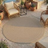 Ayyildiz Carpets Bež okrogla notranja in zunanja preproga ø 80 cm Desert 1304 – | Shoptok.si