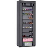 Janshop Tekstilna omara za čevlje Massido - grafit, (21298215) | Shoptok.si