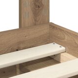  Konstrukcija postelje Oreh 150 x 200 cm Masivno borovo les, (5000103090) | Shoptok.si