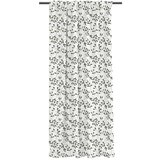 Butter Kings Bijela/zelena zavjesa od pamučnog satena 110x250 cm Santa Likes Mistletoe – Cijene