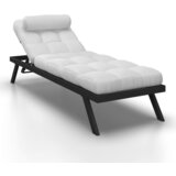 Bessagi Garden Vrtni Ležalnik Avola, Krem, Siva | Shoptok.si