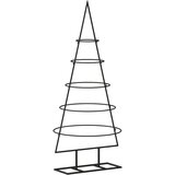 vidaXL Metalno ukrasno božićno drvce crno 90 cm | shoptok.hr