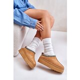 Kesi Women's platform slippers with Camel Neroma embroidery | ePonuda.com