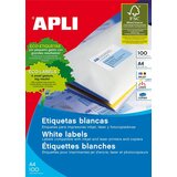 Apli bele nalepke 105 x 40 mm, 100 listov AP001275 Slike
