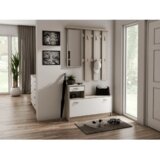 Kondela Pohištvo za predsobo, hrast sonoma/bela, VIRA-MECKI | Shoptok.si