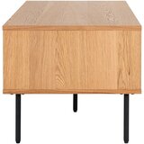 House Nordic Stolić za kavu s pločom stola u dekoru hrasta u prirodnoj boji 50x100 cm Kyoto – | shoptok.hr