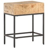 vidaXL Bočni stolić 40 x 30 x 50 cm od masivnog grubog drva manga | shoptok.hr