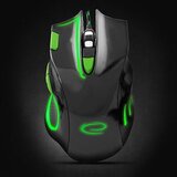 Miš ESPERANZA GAMING HAWK 7D MX401, BLACK-GREEN, 2400dpi, double-click, ergonomic, EGM401KG | Eponuda.ba