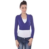 Datch shrug dugih rukava ljubičasta za žene | shoptok.hr