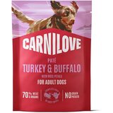 Carnilove Dog Adult vrečka, pate - puran in bivol - 300 g 300 g | Shoptok.si