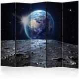 Artgeist PARAVAN 225/172/3 cm modra, črna | Shoptok.si