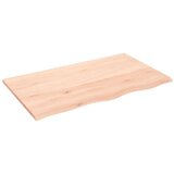 Stolna ploča 100x60x2 cm od netretirane masivne hrastovine | shoptok.hr