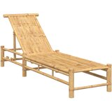 vidaXL Ležalnik 55x199x30 cm bambus, (5000296565) | Shoptok.si