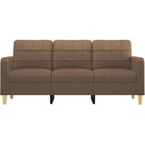 vidaXL Trosjed od tkanine smeđi 180 cm | shoptok.hr