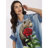 Italy Moda Shirt-DHJ-KS-19007-7.85-Blue | Shoptok.si