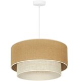  Duolla - Visilica na kanapu YUTE BOHO 1xE27/15W/230V, prečnik 45 cm, braon/krem | Eponuda.com