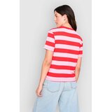 24COLOURS 12481A Striped Flower T-shirt pink | Shoptok.si