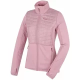 Husky Women's Zip-Up Sweatshirt Airy L faded pink