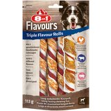 8in1 Triple Flavour Rolls žvečilne palčke - Varčno pakiranje: 3 x 3 kosi | Shoptok.si