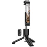 Borofone BY09 selfie tripod stojalo za snemanje in slikanje selfie posnetkov 75 cm - črn | Shoptok.si
