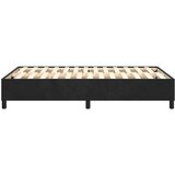  Za krevet s oprugama crni 120 x 200 cm baršunasti | shoptok.hr