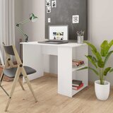  Radni stol bijeli 110 x 60 x 73 cm od iverice | shoptok.hr