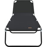  Sklopiva ležaljka za sunčanje Crna 188 x 57 x 86,5 cm Poliester | shoptok.hr