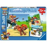 Ravensburger 3x49 delna sestavljanka Tačke na patrulji se igrajo 092390 Cene