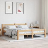 Furnova Posteljni okvir iz trdne borovine 160x200 cm, (21939575) Cene