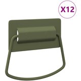 vidaXL Ročaji za kabinete 12 pcs Siva 85 x 45 mm Kovina, (5000131415) Cene