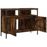 Ormarić za umivaonik boja dimljenog hrasta 80x30x60 cm drveni | shoptok.hr