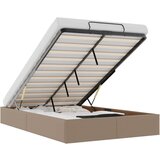 Maison Chic Otomanski Posteljni okvir - Dvoposteljna postelja - Zakonska postelja brez vzmetnice kapučino 120x190 cm-J473, (21760513) | Shoptok.si