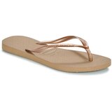 Havaianas Japonke SLIM LOGO METALLIC Rožnata | Shoptok.si