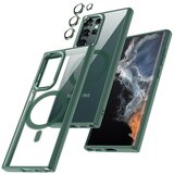 INORCO Ultra magnetna torbica za telefon Samsung Galaxy S23 iz akrila + TPU prozornega ovitka proti padcem, (22034023) | Shoptok.si
