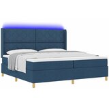  s opruga kutije s LED trakama Plava 200 x 200 cm tkanina | shoptok.hr