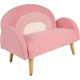 Jimmylee OTROŠKA KLOP Sammy 79/56/48 cm roza, bela, pink | Shoptok.si