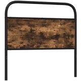 Posteljno vzglavje dim. hrast 120 cm jeklo in inž. les, (21653007) | Shoptok.si