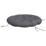  Okrugli jastuk antracit Ø 100 x 11 cm od tkanine Oxford | shoptok.hr