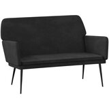  Klupa crna 108 x 35 x 41 cm baršunasta | shoptok.hr