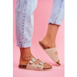 EVENTO PE1 Women's Slides On Corck Beige Si Senor | shoptok.hr