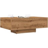 vidaXL Klubska mizica artisan hrast 85x55x31 cm inženirski les | Shoptok.si