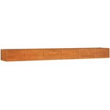  Povišena vrtna gredica boja hrđe 480 x 80 x 45 cm čelik COR-TEN | Eponuda.ba