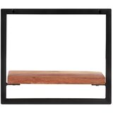  Zidne police 2 kom 40 x 24 x 35 cm masivni bagrem i čelik | Eponuda.com