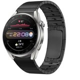 INF Hitro snemljiv črn pašček iz nerjavečega jekla za uro Huawei GT3/GT2 Pro 46 mm, (5000264375) | Shoptok.si